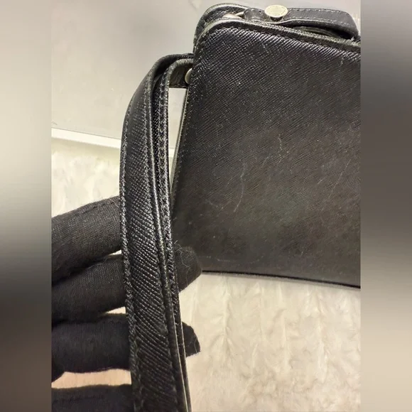 BURBERRY Black Leather Clutch - Picture 3 of 11